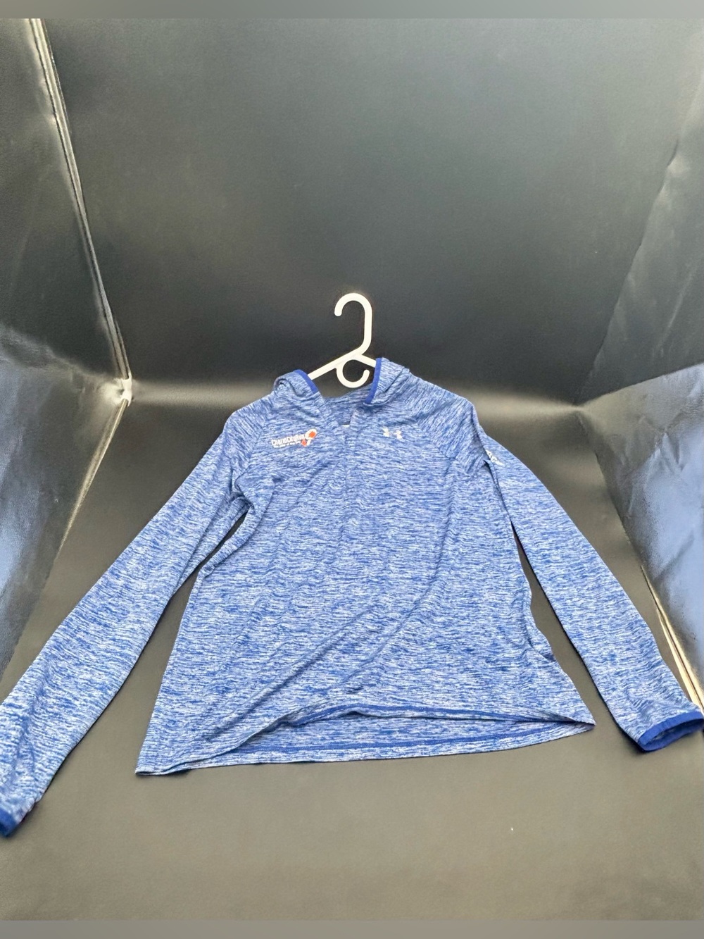 Under Armour Women's Tech Twist Blue Hoodie - Size M Great Condition
